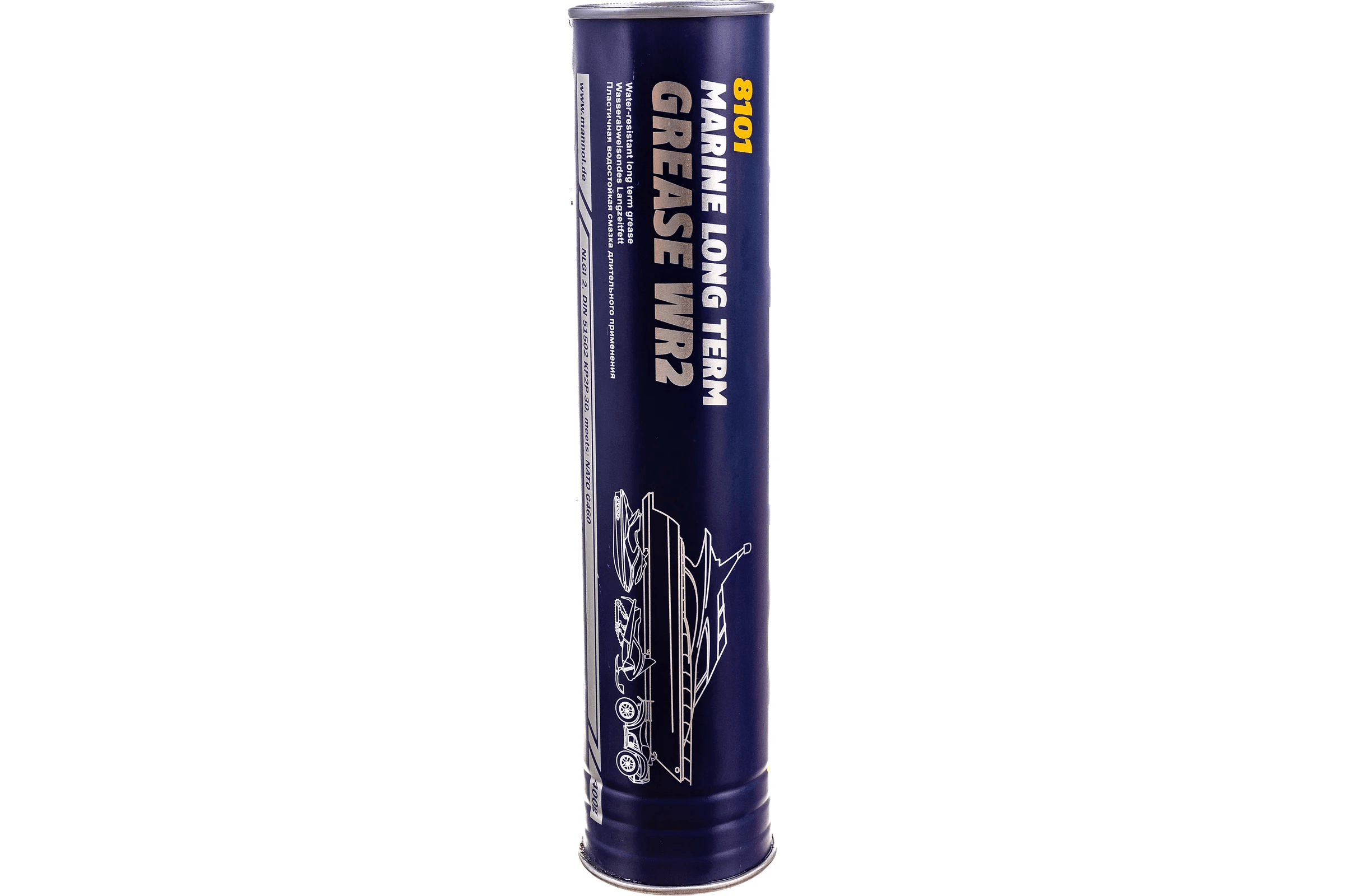 8101 MANNOL WR-2 Universal Long Term Grease 400 гр. Пластичная водостойкая 2144, арт. 000924