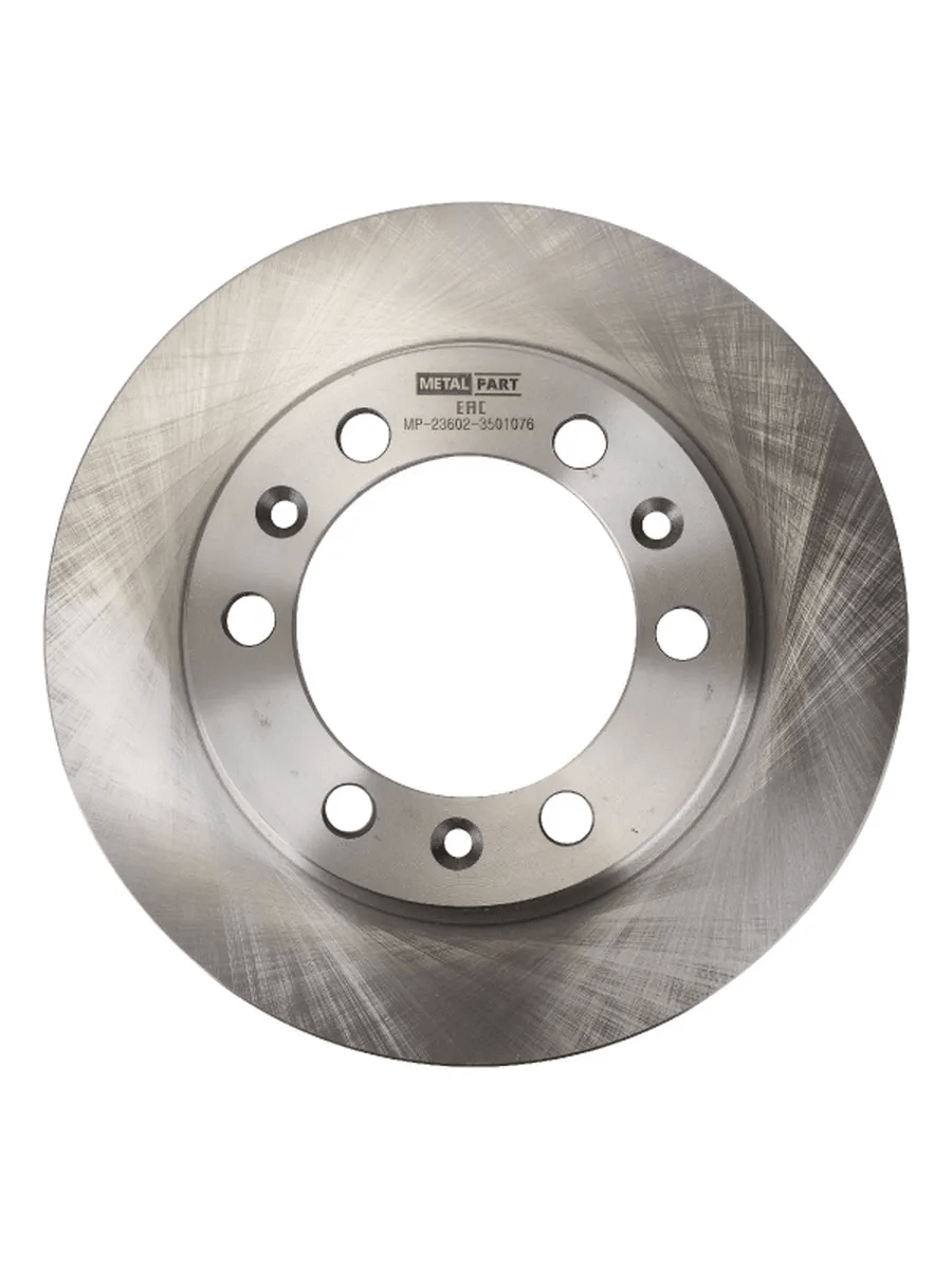Диск тормозной передний УАЗ MetalPart МР‑23602‑3501076‑01, арт. 000461