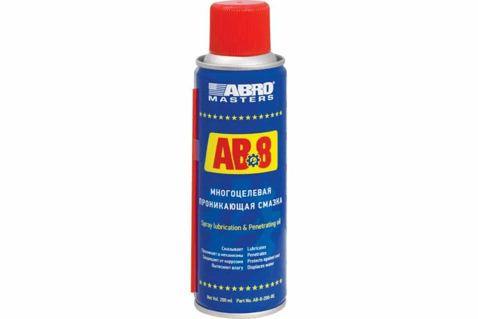 Смазка многофункциональная ABRO AB8200RW, арт. 000961