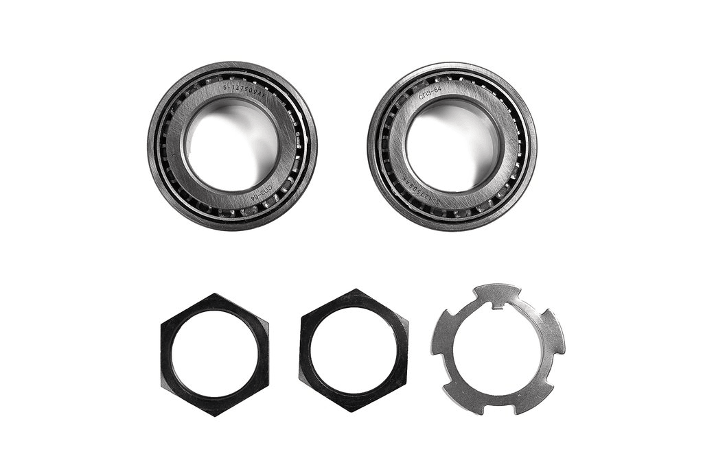Ремкомплект ступицы колеса (подшипники+сальник+гайки+шайба) УАЗ MetalPart MP-N-031‑03, арт. 000511