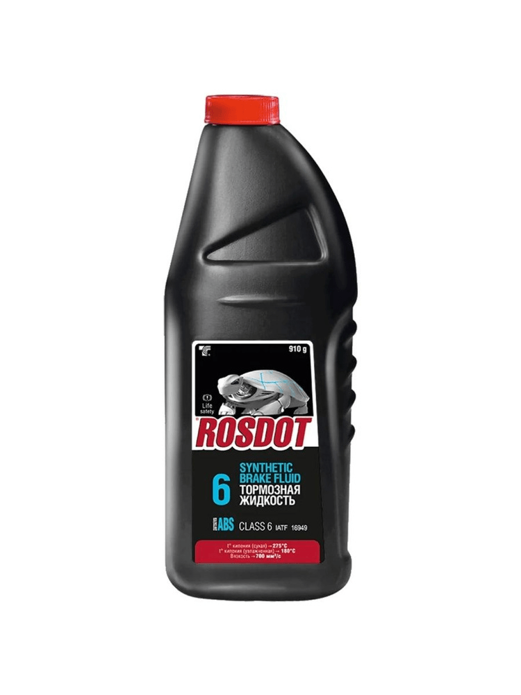 Тормозная жидкость ROSDOT 6, 910г 430140002, арт. 000913