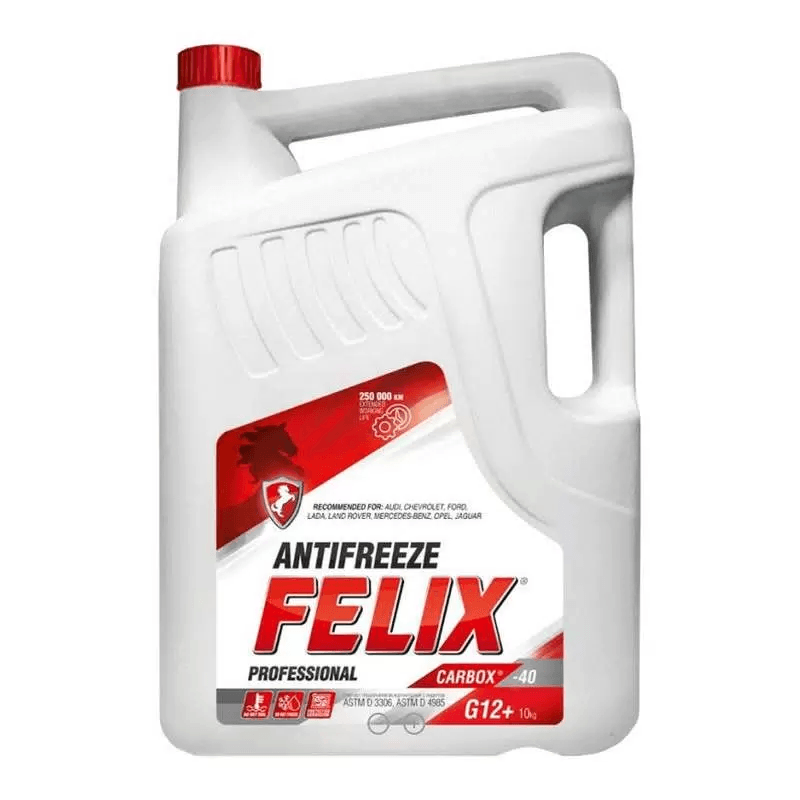 Антифриз FELIX Carbox G12+ Red, 10кг 430206020, арт. 000872