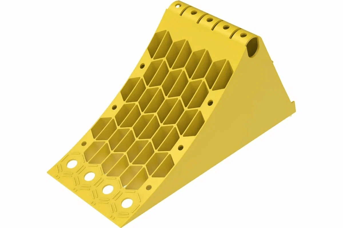 Упор противооткатной жёлтый 200 мм Stellox 80-01600-SX, арт. 000245