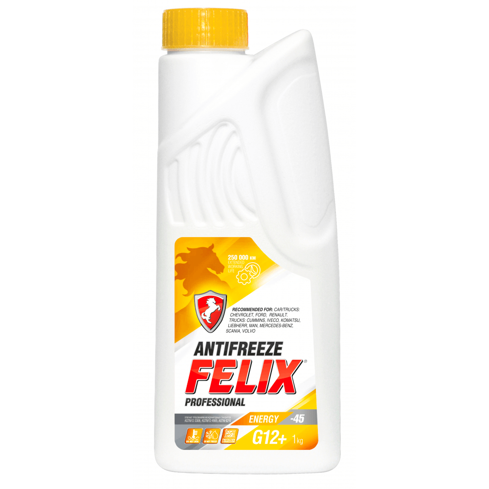 Антифриз FELIX Energy G12 Yellow, 1кг 430206026, арт. 000873