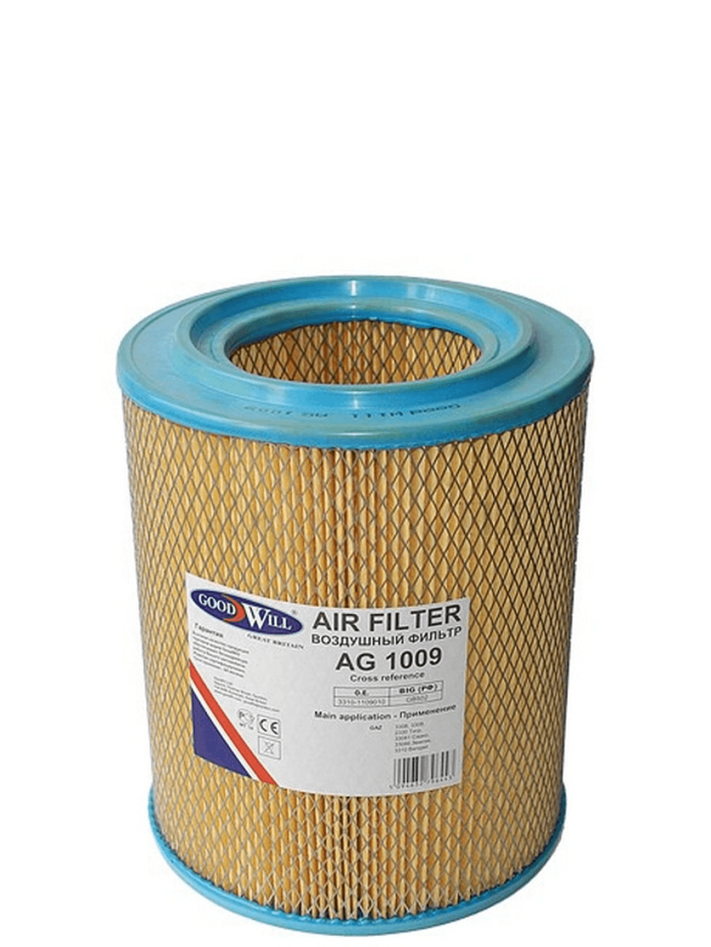Фильтр воздушный GOODWILL AG1009, арт. 001275