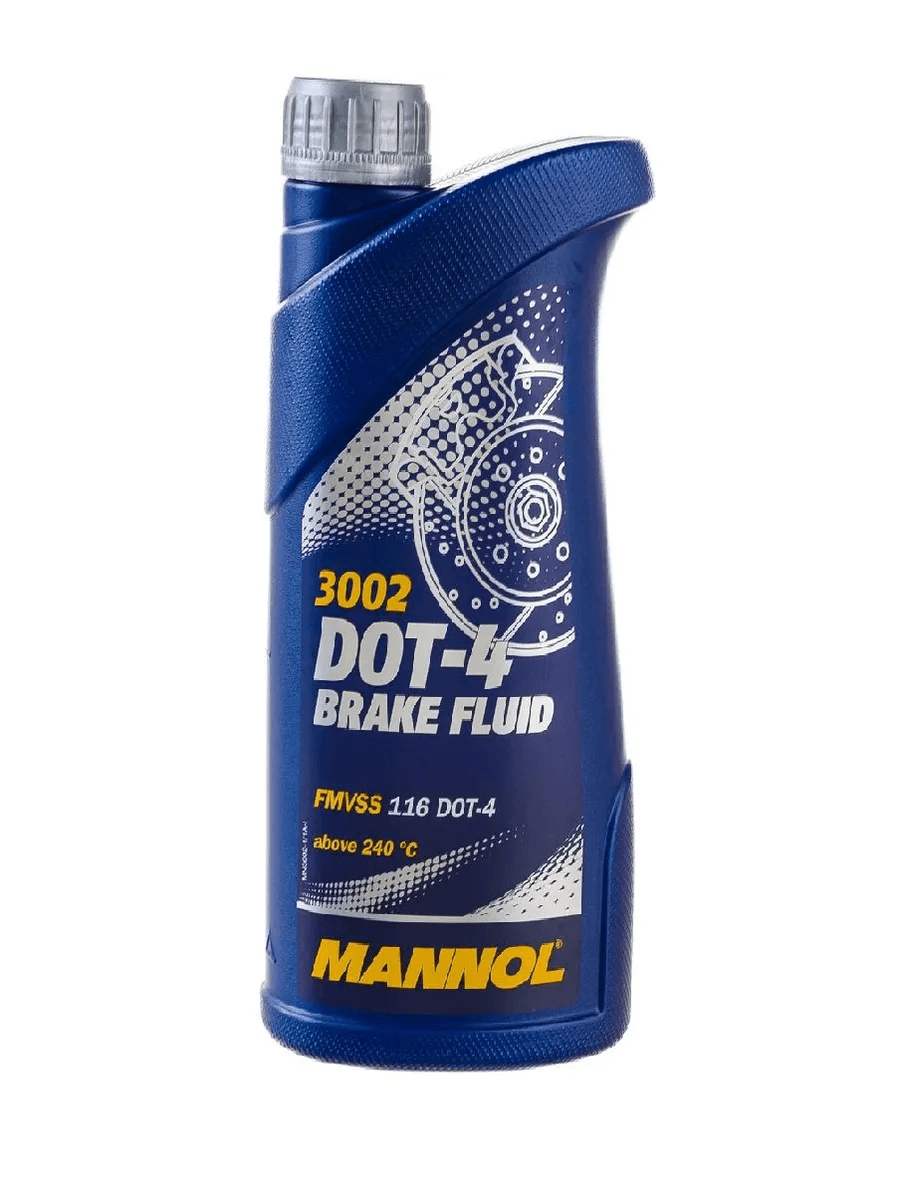 3002 MANNOL DOT-4 500 мл. (455 гр.) Тормозная жидкость 8940, арт. 000906